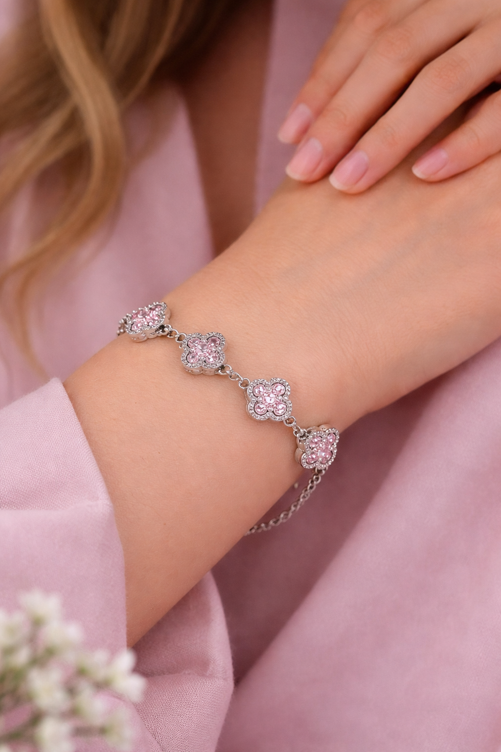 Armband diamond bloom