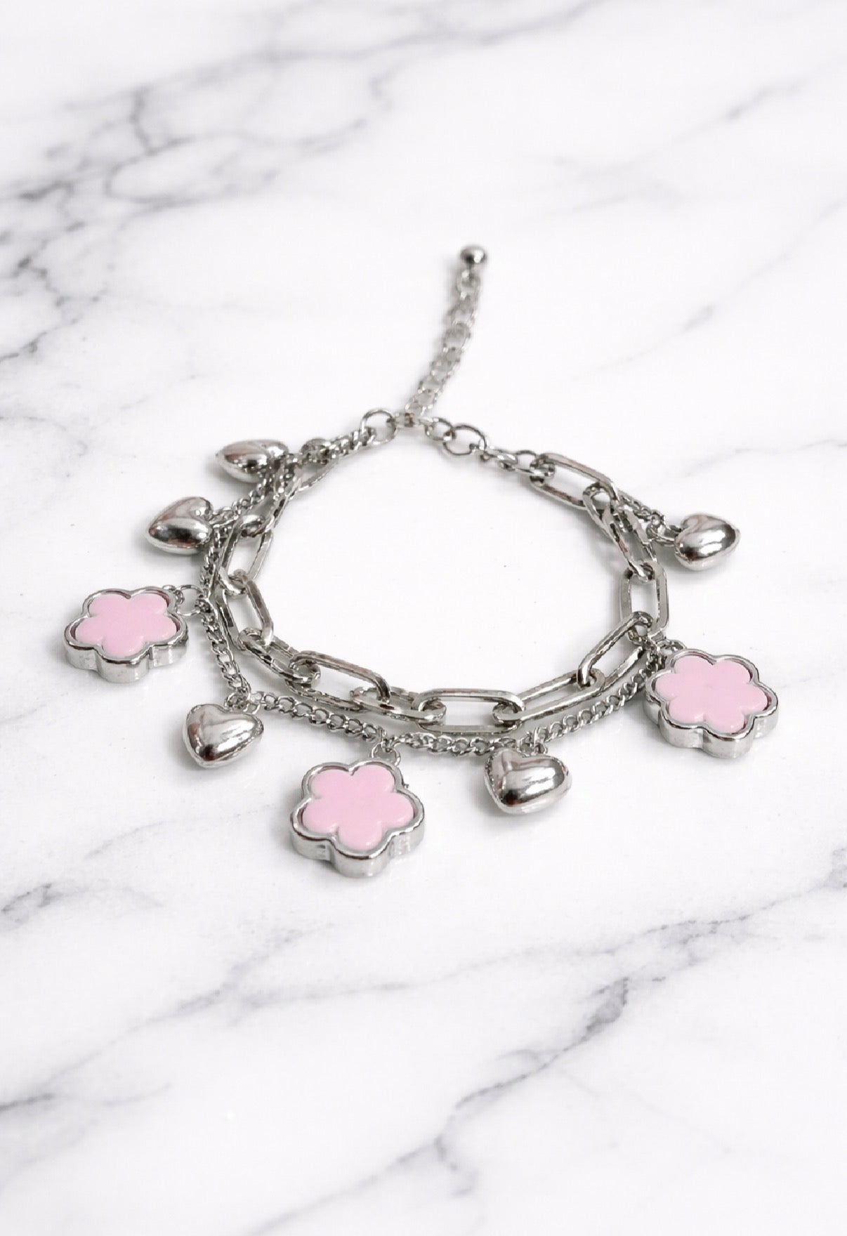 Armband Clover heart