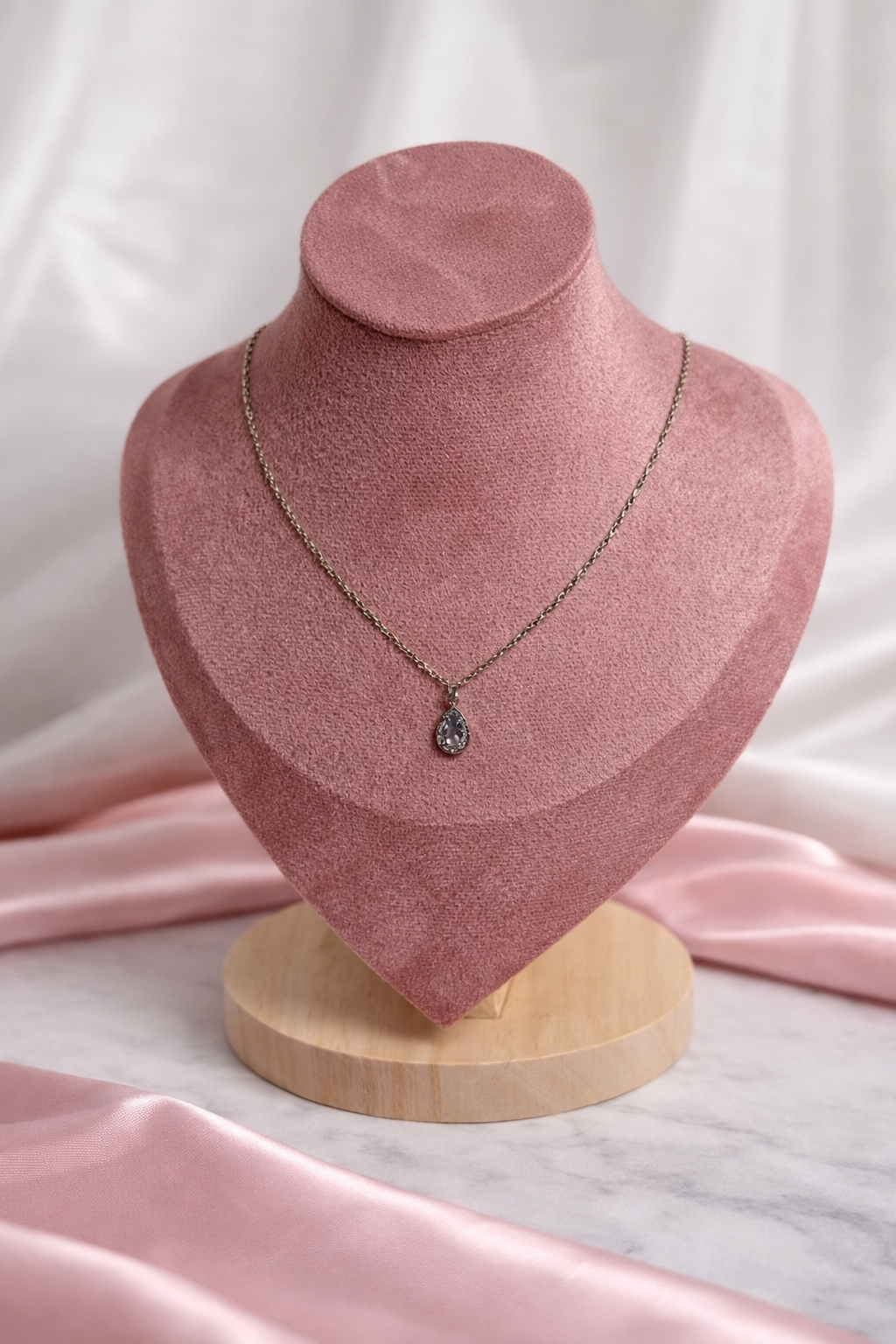 Ketting diamond drop